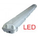 Zaščit.svetilno telo za LED cevi, enostran.napajanje 230 V, G13, 1200 mm, IP65