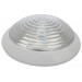 Okrogla zidna svetilka z zaščito, IP44, E27, max. 40 W, bela