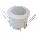 Senzor gibanja, vgradni, bel, 230V, 1100W, 360°, 3-2000lux, 10s-7min