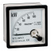 Analogni vatmeter za merjenje trifazne moči, 4-vod, 72×72mm, 400V AC
