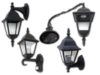 Zunanja stenska svetilka z okovom E27 Zunanja stenska svetilka z okovom E27