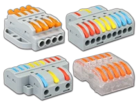 Push-in wire connector, special, wago sponke