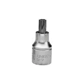 Nastavek vijačni 1/2" tx UNIOR 192/2TR kromiran, tx profil in luknja, TX 25, 619821