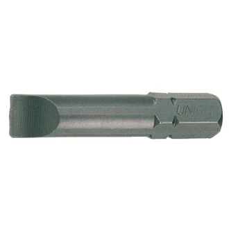 Nastavek vijačni ploščati UNIOR 6460C6,3, 3 kos v garnituri, 1,2x6,5mm, 602415