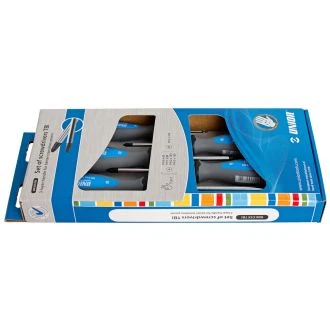 Izvijači križni tbi v kartonu UNIOR 608CS5TBI, 4x PH/1x PZ/5kos, 612326