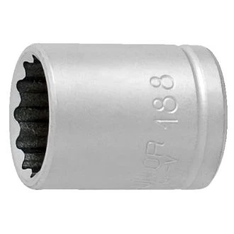 Ključ nasadni 1/4" 12 kotni UNIOR 188/2 12p, 9/16", 616880
