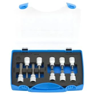 Nastavki vijačni 1/2" zx v plast. Kaseti UNIOR 192/15, 6xZX, 4xZXL/10kos, 617125