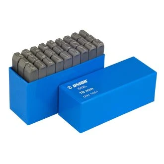 Točkala s črkami UNIOR 642LPB, 8mm, 620946