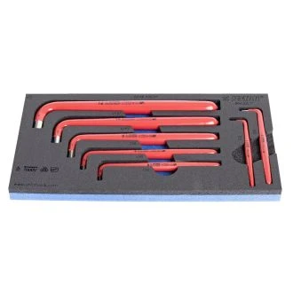 Ključi inbus vde v sos vložku UNIOR 964VDE7, 3-12mm/7kos, 621798