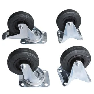 Garnitura koles za voziček za orodje UNIOR WN20SET, fi 100mm, 625934