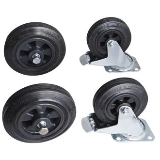 Garnitura koles za voziček za orodje UNIOR WN20SET, fi 125+160mm, 625936