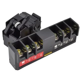 Indikator sprožitve in pomožni kontakt dimenzija AKM2 2NO, 2NC, AKM2AXAL