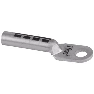 Al očesni kabelski čevelj 16 mm2, d1=5,5 mm, d2=6,4 mm, 10 kos, AS16-6