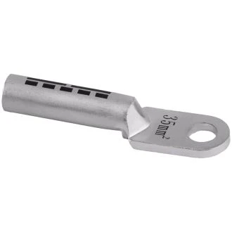 Al očesni kabelski čevelj 35 mm2, d1=8,2 mm, d2=10,5 mm, 10 kos, AS35-10