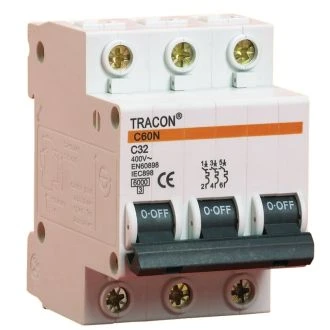 Instalacijski odklopnik - avtomatska varovalka B-3P-50 A, 6 kA, B60-50-3