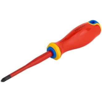 Izvijač pozidriv, izoliran 1000V AC, PZ1x80mm, CDPZ180
