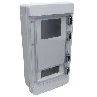 Merilna omarica, 3f 1×6mod+115×94, H×W×D=460×240×132mm, IP65, IK10, CMB3