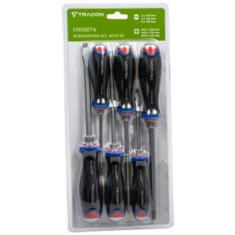 Set zabijalnih izvijačev 6pcs S2, CNUSET6