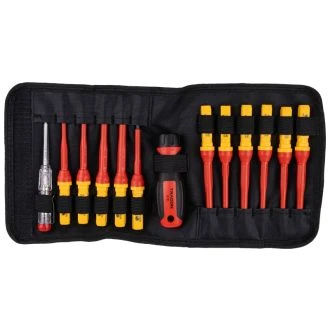 Set izvijačev, izoliran 1000V, 13pcs, CSET13