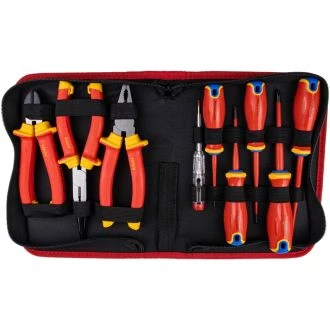 Set orodij, izoliran 1000V, 9pcs, CSET9