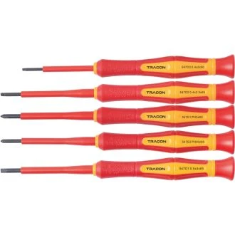 Set preciznih izvijačev (1000 V) AC 1000 V, 5pcs, CSETP5