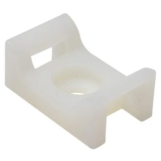Vijačni podstavek za vezice, pritrditev – 2 strani, natur 22×15mm, d=5mm, PA6.6, 100 kos, CSTALP-5