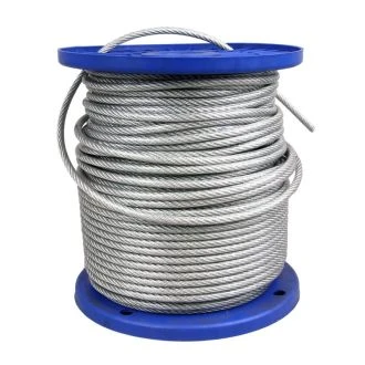 Žična vrv s PVC prevleko, debelina 5mm, PVC, 100 m, DKOT5