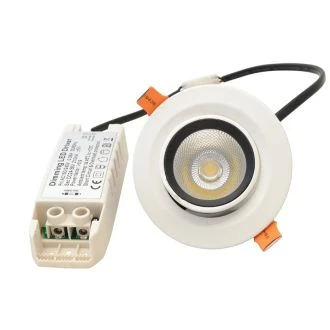 Vgradna LED notranja svetilka, v spuščen strop, vrtljiva 200-240VAC, 10 W, 800 lm, 4000 K, IP40, EEI=G, DLCOBA10W