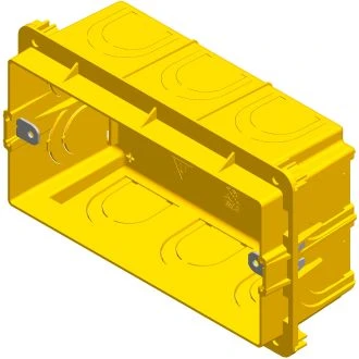 Doza pravokotna za zid PM4, DM40-U