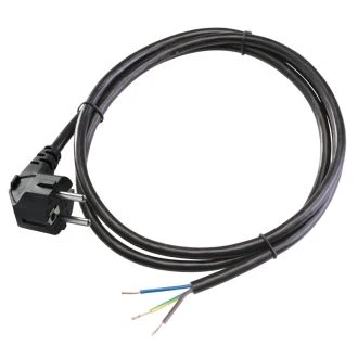 Napajalni kabel H03VV-F, 3×0,75mm2, 2m, IP20, DVK3X0.75