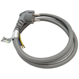 Napajalni kabel H05VV-F, 3x2.5, 1,5m 16A 3680W, DVK3X2,5-1,5