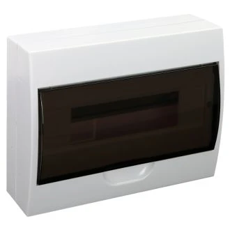 Omarica nadometna 1 vrsta/12 modul siva vrata IP42, EDFK-12/1