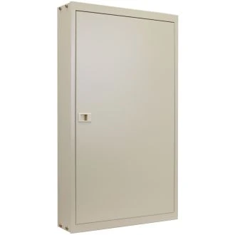 Kovinska razdelilna nadometna omara z masko, bela (RAL9016) L×W×H=755×445×110mm, IP42, EDFKF-16/4