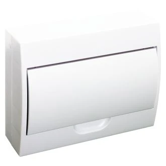 Omarica nadometna 1 vrsta/12 modul, bela vrata IP42, EDFKN-12/1