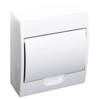 Omarica nadometna 1 vrsta/8 modul, bela vrata, IP42, EDFKN-8/1