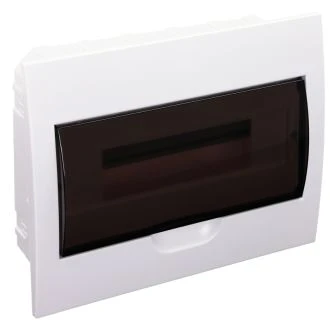 Omarica podometna 1 vrsta/12 modul, vrata sive barve IP42, EDS-12/1