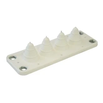 Uvodnica za dovod 4 kom. kabla v razdelilno omaro, guma 134x48mm, EKBV-01