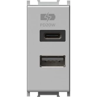 Polnilnik USB PD 20W ES, EM69ES-U