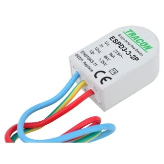 AC prenapet. odvodnik tipa T3, za vgradnjo v montažno dozo Uc:275V; In:3kA; Uoc:6kV; Up:1,2kV; 2P; BEEP, ESPD3-3-2P