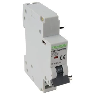 Podnapetostno – prenapetostni sprožilec k seriji EVOTDA Un:230VAC, 50Hz, Udown:170VAC, Uup:270VAC, EVOTDA-UOVR