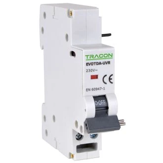 Podnapetostni sprožilec k odklopniku tipa EVOTDA Un:230VAC, 50Hz, Udown:170VAC, EVOTDA-UVR