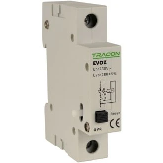 Prenapetostni sprožilec k odklopniku tipa EVOZ Un:230VAC, 50Hz, Uup:280VAC, EVOZ-OVR