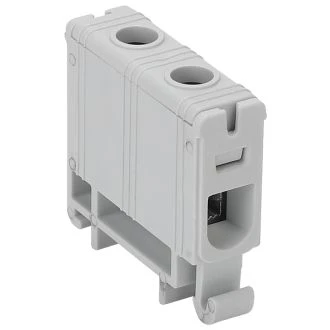 Odcep. vrst. sponka za glavni vod na montažni tir, siva 1.5-16mm2, max. 1000VAC, 1500VDC, max.85A, FLEAL-16/1