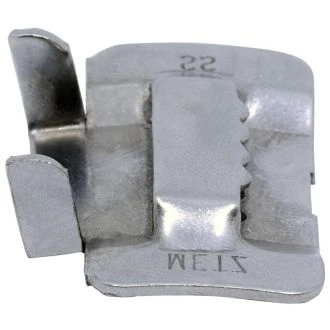 Zaključni element za 16 mm širok jekleni trak FSZ1625.., 100 kos, FSZZ16