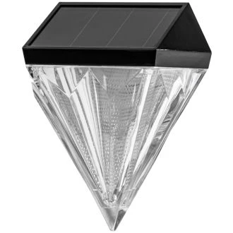 Vrtna LED svetilka, stenska, solarna, dekorativna 0,05W, 3000K, 7 lm, 1,2V/600mAh NI-MH, IP44, GARDIA