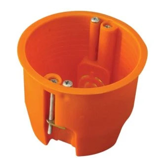 Doza za votle stene D60-ka, brez pokrova, globoka, 100 kos, GD60