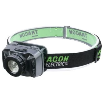 LED naglavna svetilka, akumulatorska, s senzorjem gibanja 10 W, 600 lm, 5 h, 3,7 V, 1800 mAh 18650 Li-Po, HL300B