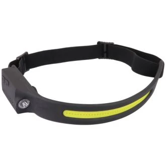 Naglavna LED svetilka, akumulatorska, s senzorjem gibanja 5/3 W, 350/120lm, 3 h, 3,7 V, 1200 mAh, Li-Po, HLCOB5W