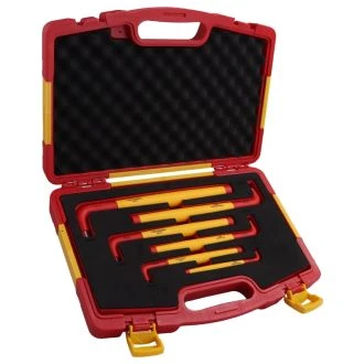 6 delni set izoliranih imbusnih ključev (1000 V) 1000V, CrV, 3-12mm, ISET6