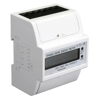 Števec električne porabe - LCD prikaz, 1F, 230V (5A), TVO-F1-CT